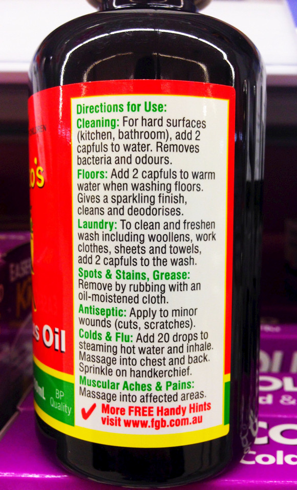 eucalyptus oils uses